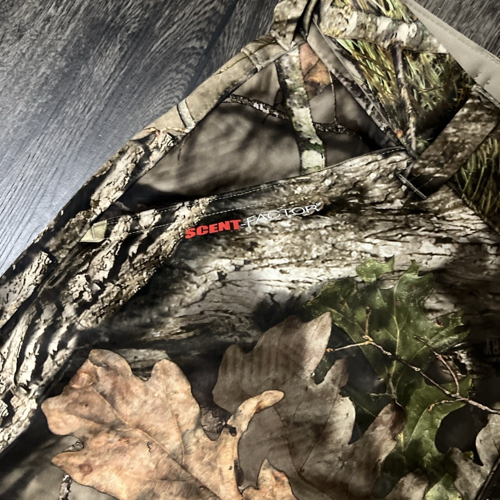 Mossy Oak Camo Hunting Cargo Pants Odor Shield Scent Block Size L NWT 36/38 - Picture 7 of 15